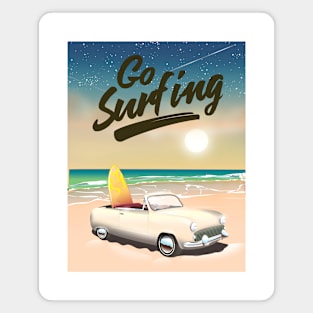 Go Surfing! Magnet